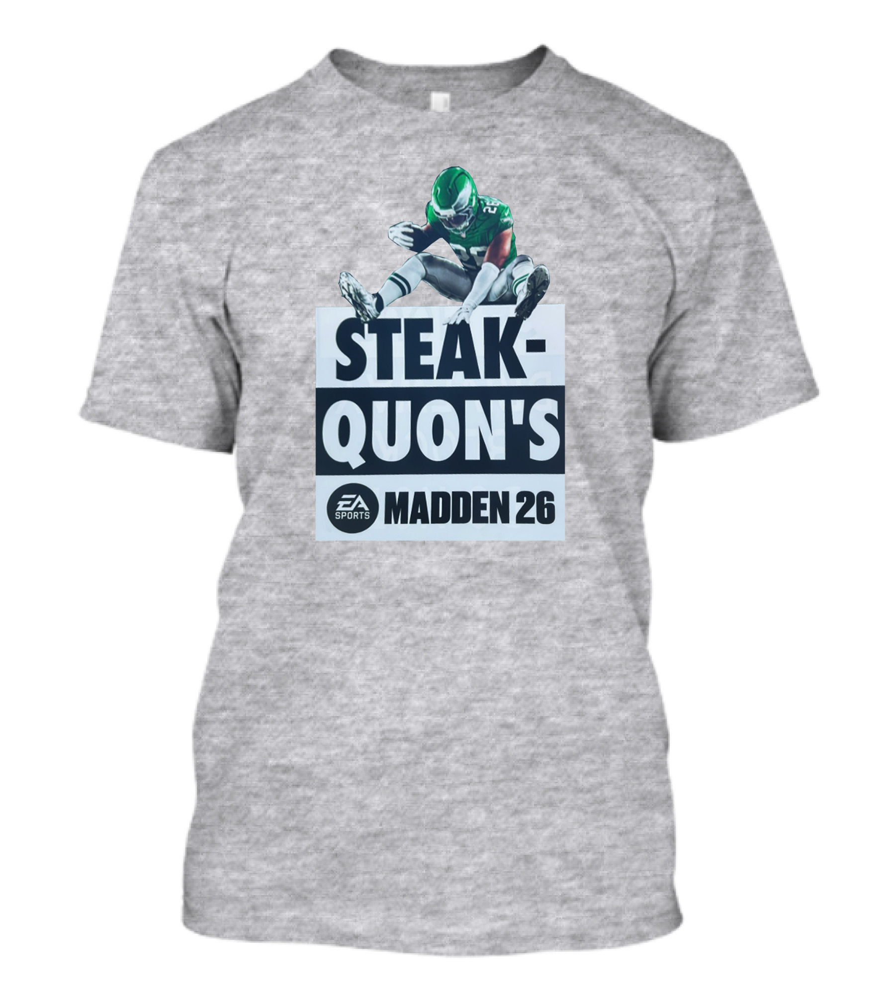Saquon Barkley Steak Quon’s EA Sports Madden 26 Philadelphia Eagles T-Shirt