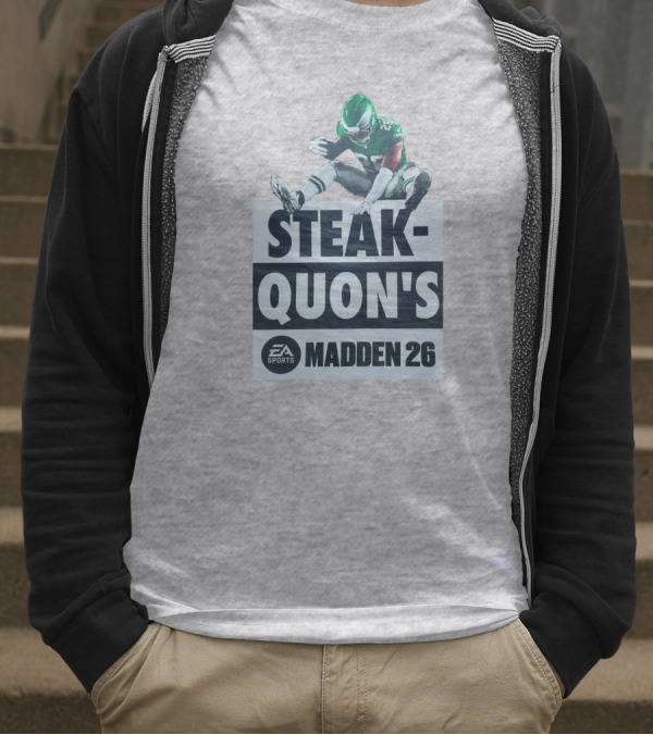Saquon Barkley Steak Quon’s EA Sports Madden 26 Philadelphia Eagles T-Shirt