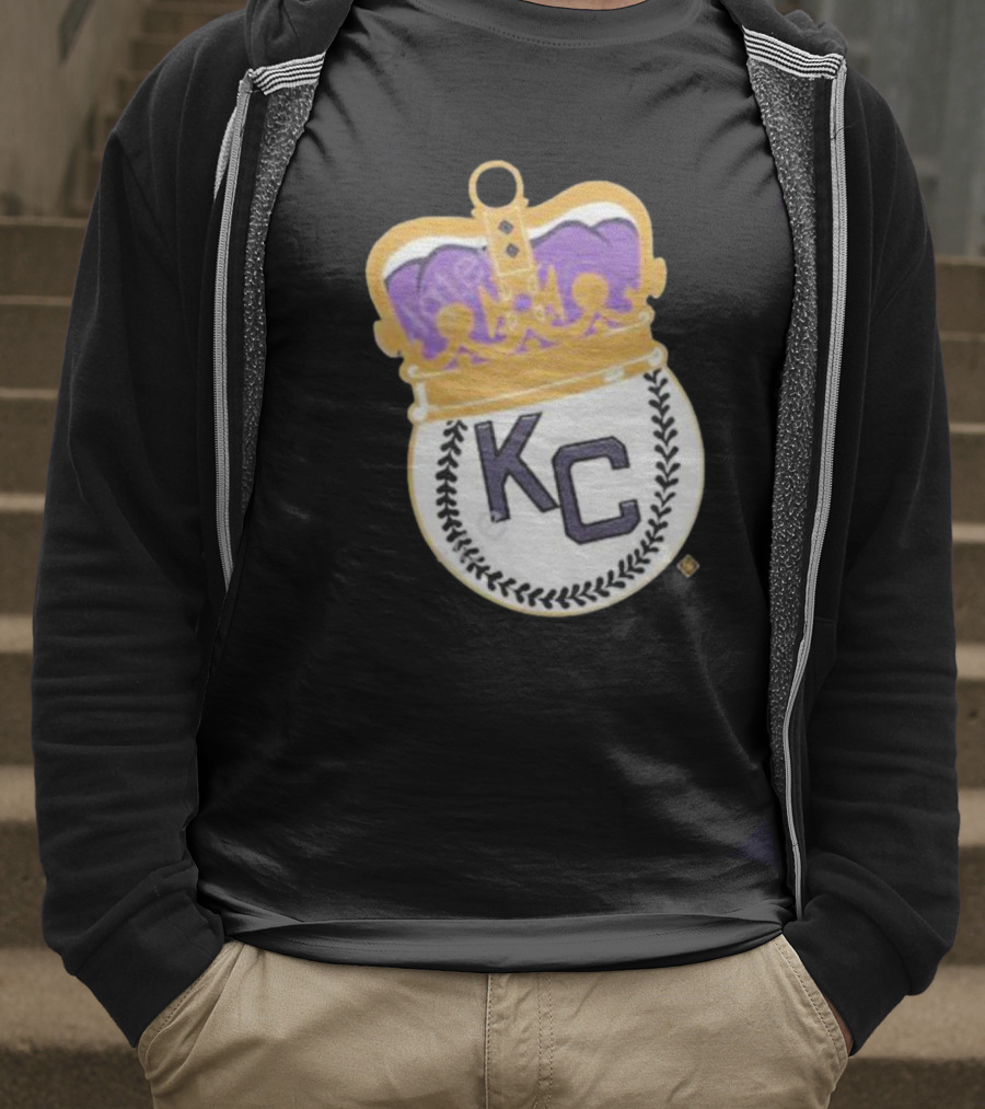 Kansas City Monarchs KC Crown Baseball T-Shirt