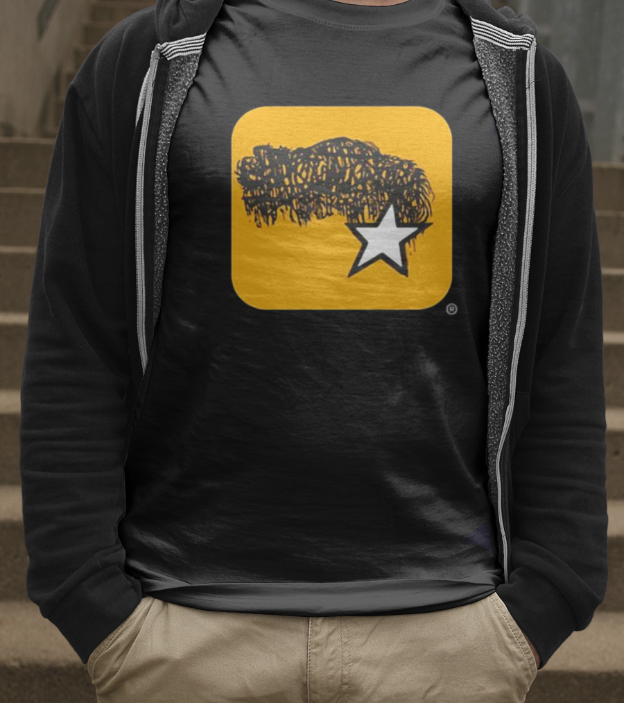 Boggstar Scribble Hair Star T-Shirt