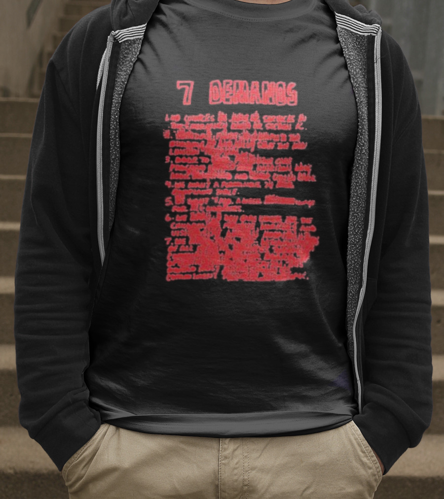 7 Demandos Ericdoa Siempre Pa’lante T-Shirt