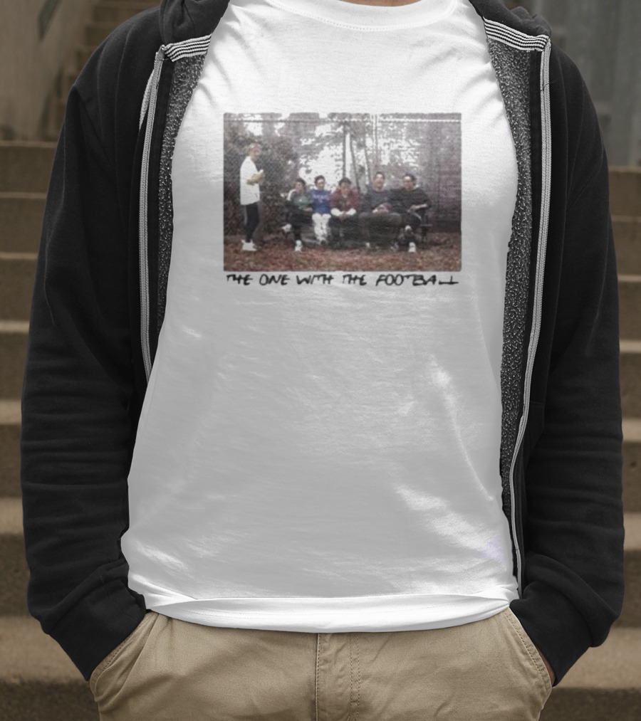 Vintage Friends Thanksgiving The One With The Football Scene T-Shirt