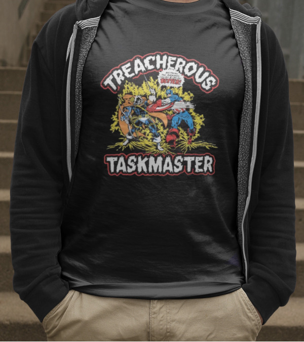Captain America Treacherous Taskmaster Anything The Avengers Can Do I Can Do Better T-Shirt