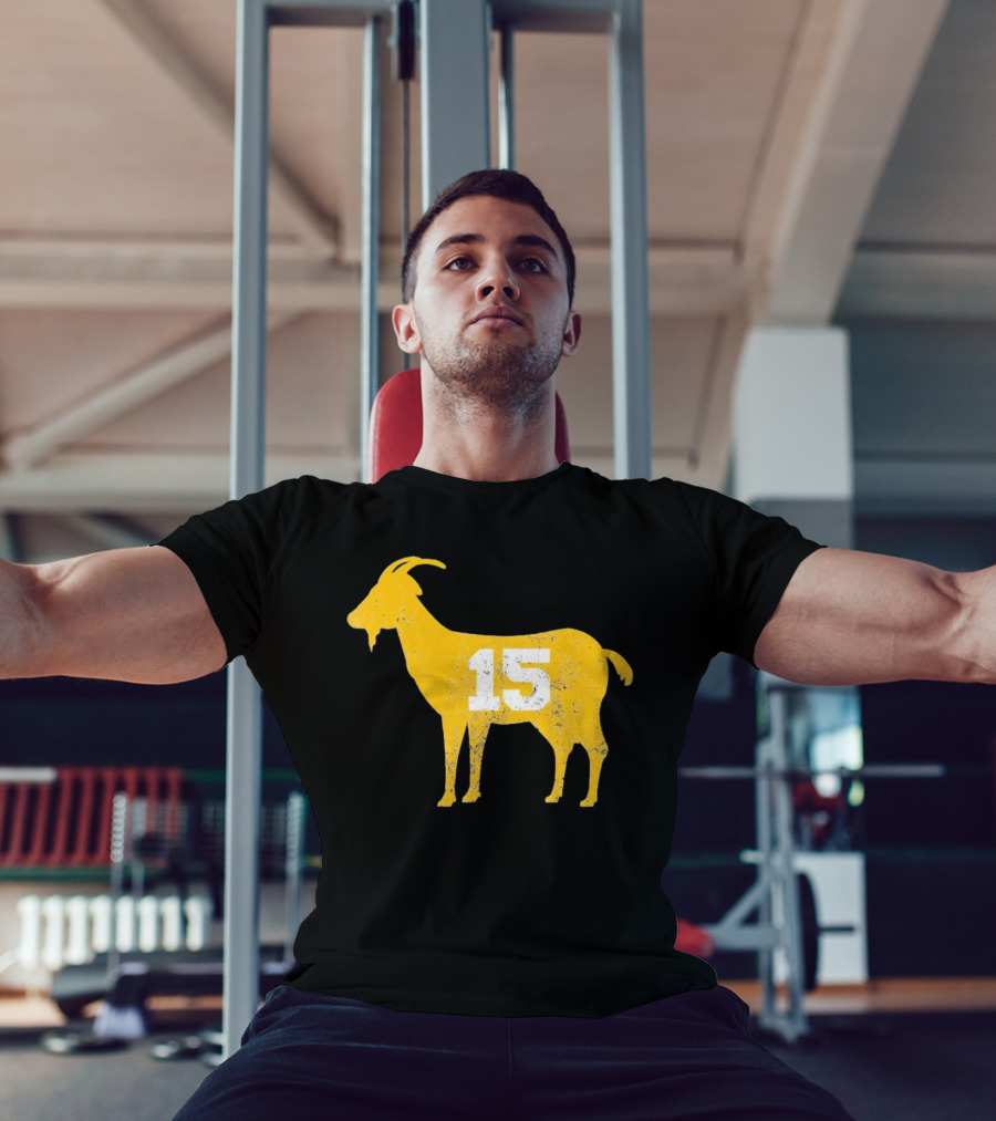 Goat 15 Yellow Silhouette Toddler Fine Jersey T-Shirt