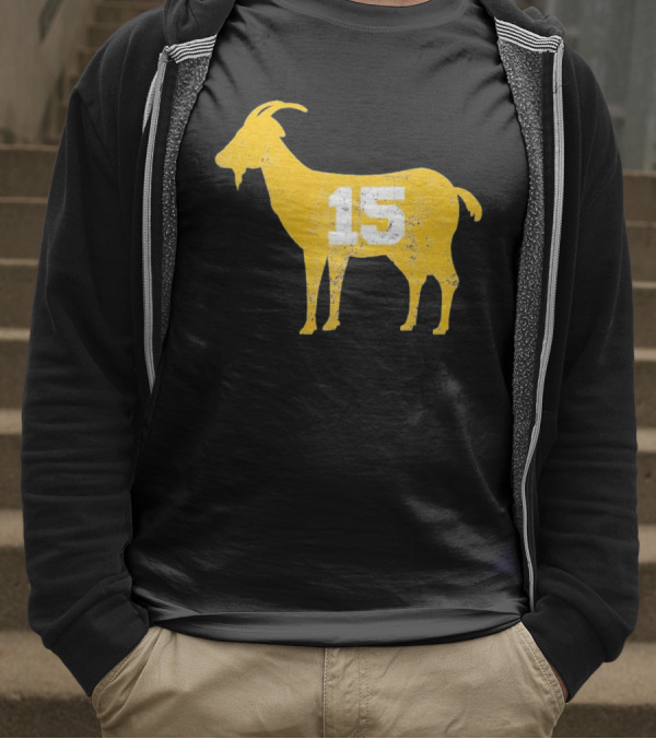 Goat 15 Yellow Silhouette Toddler Fine Jersey T-Shirt