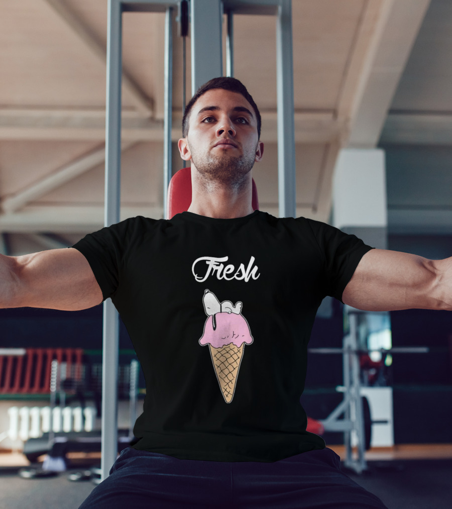 Fresh Snoopy Ice Cream Cone T-Shirt