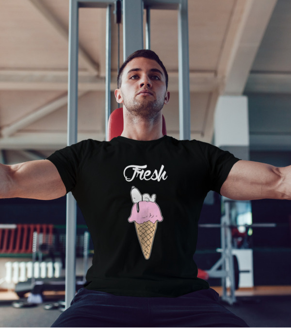 Fresh Snoopy Ice Cream Cone T-Shirt