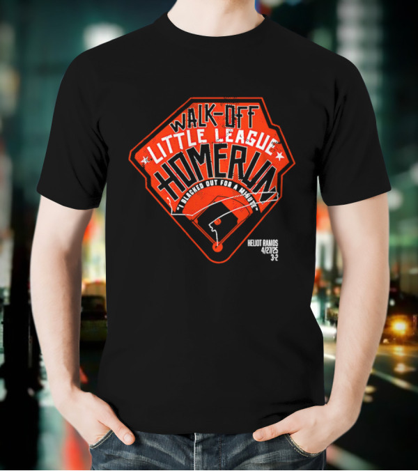 Walk-Off Little League Homerun Heliot Ramos I Blacked Out For A Minute T-Shirt