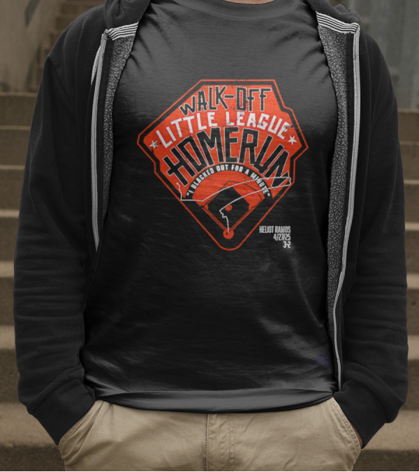 Walk-Off Little League Homerun Heliot Ramos I Blacked Out For A Minute T-Shirt