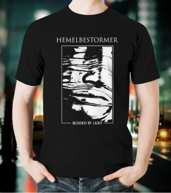 Hemelbestormer Blinded By Light Abstract Black And White Graphic T-Shirt