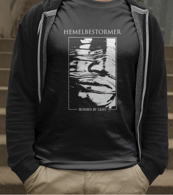 Hemelbestormer Blinded By Light Abstract Black And White Graphic T-Shirt