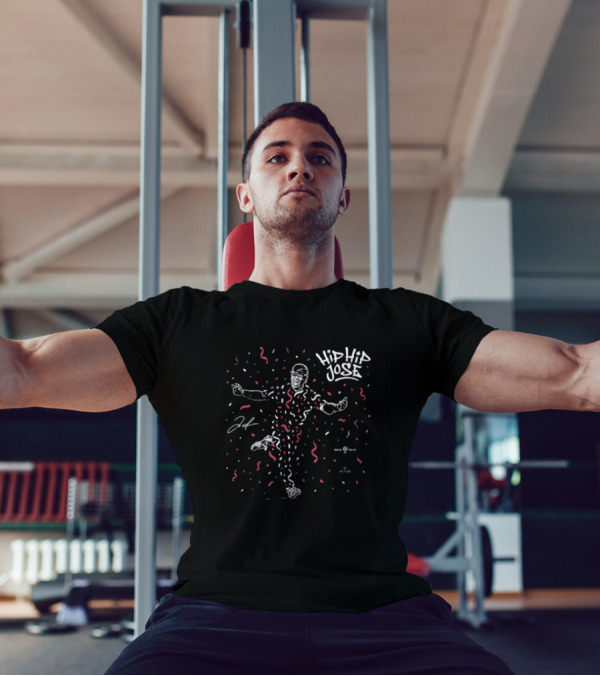 Hip Hip Jose Confetti Celebration Sports Icon T-Shirt