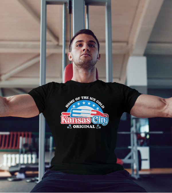 Home Of The Ice Cold Kansas City Original Popsicle Stars T-Shirt