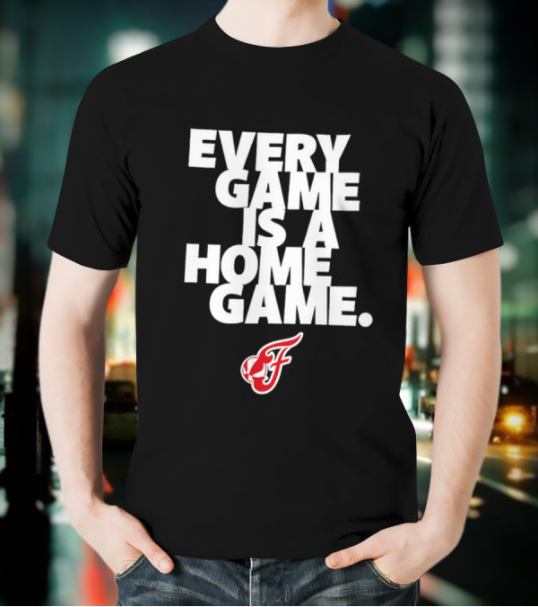 Every Game Is A Home Game Indiana Fever F Logo T-Shirt