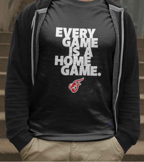 Every Game Is A Home Game Indiana Fever F Logo T-Shirt