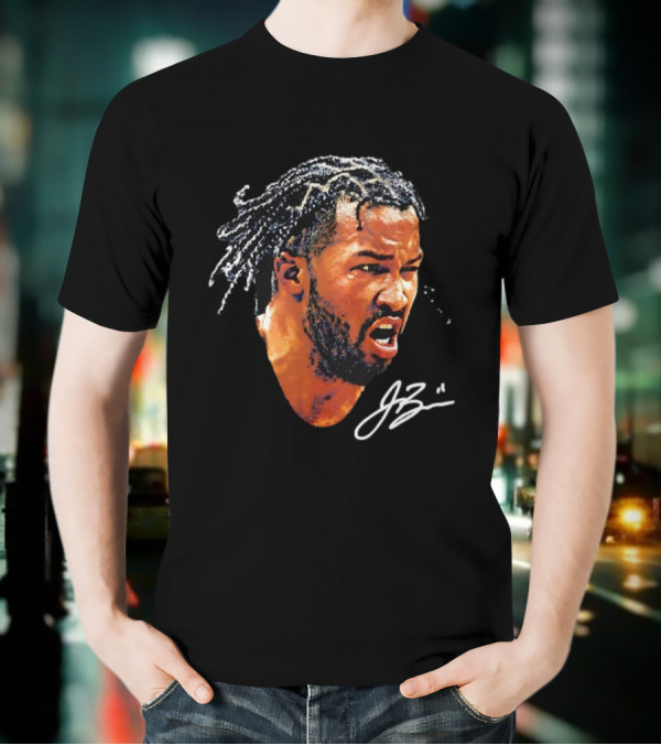 NBA Jalen Brunson Big Face Signature JB T-Shirt