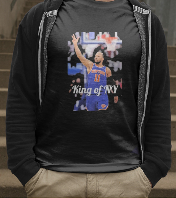 Jalen Brunson 11 New York Knicks King Of NY T-Shirt