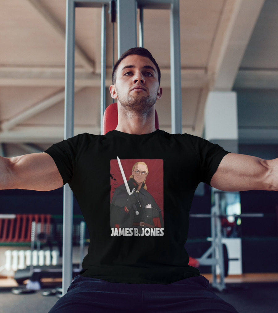 James B. Jones Anime Sword Warrior T-Shirt