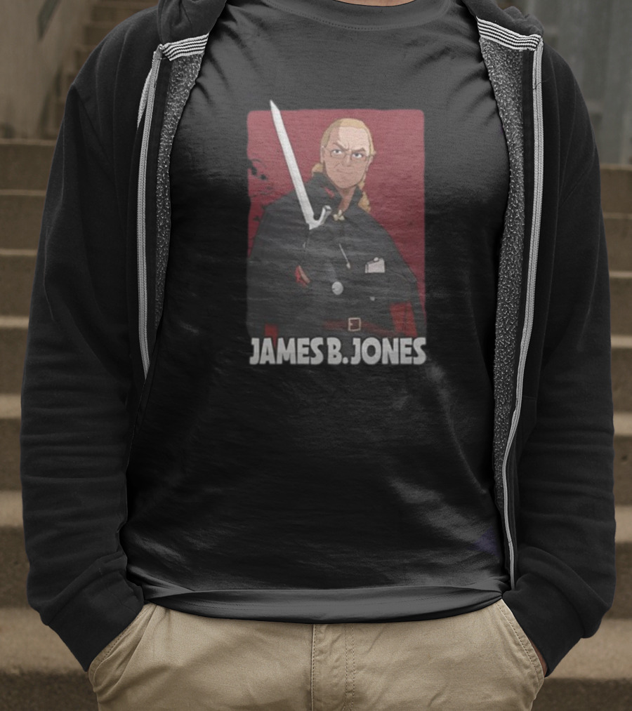 James B. Jones Anime Sword Warrior T-Shirt