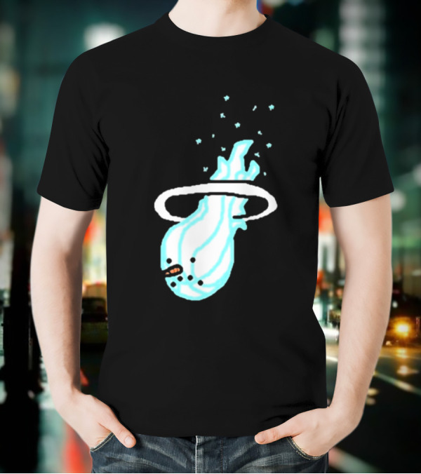 Jimmy Butler Miami Heat Icy Flame Basketball Concept T-Shirt