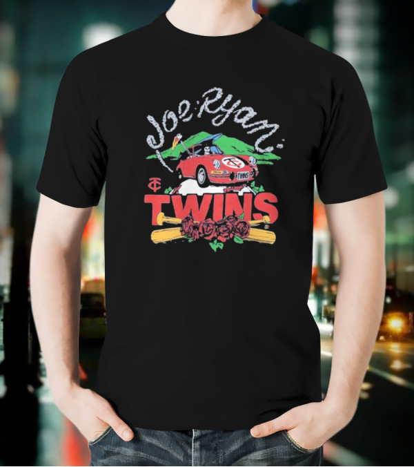 Joe Ryan Grateful Dead Road Trip Minnesota Twins Baseball Roses T-Shirt