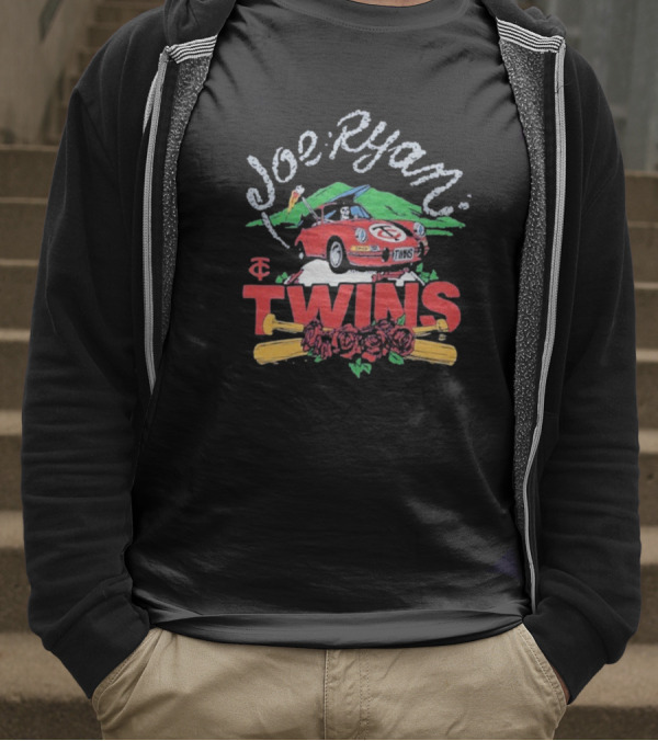 Joe Ryan Grateful Dead Road Trip Minnesota Twins Baseball Roses T-Shirt