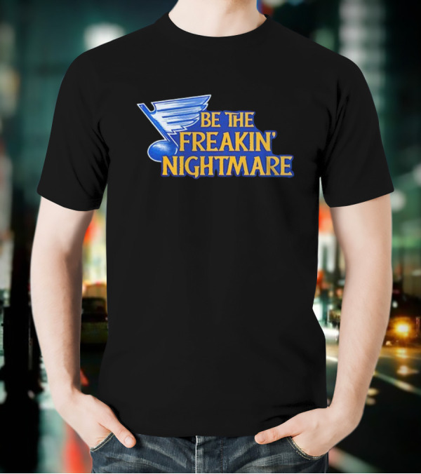 Jon Gruden Be The Freakin’ Nightmare St. Louis Blues Thank You T-Shirt