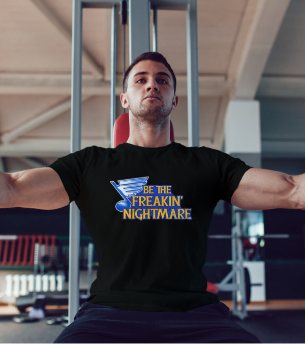 Jon Gruden Be The Freakin’ Nightmare St. Louis Blues Thank You T-Shirt