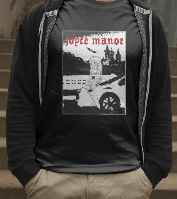 Joyce Manor Castle Anime Girl And Bat T-Shirt