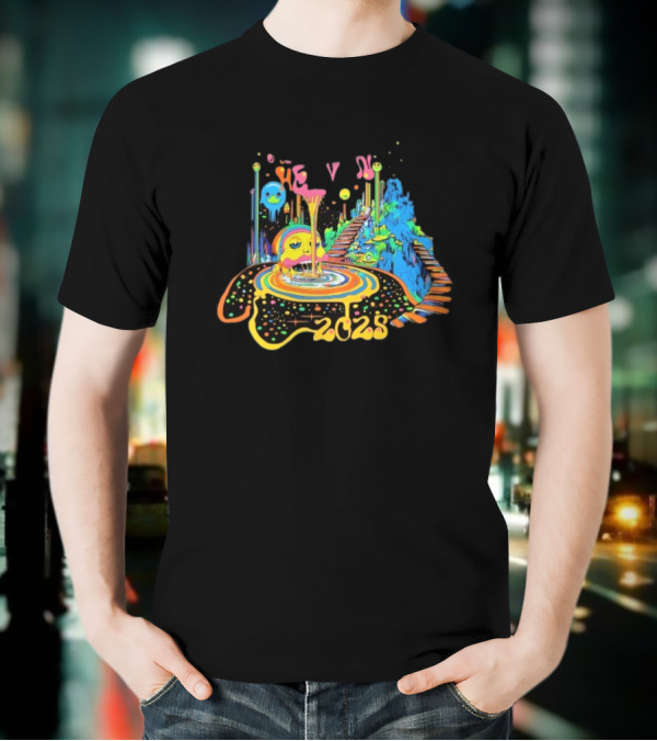 Just Like Heaven 2025 Psychedelic Cosmos Adventure T-Shirt