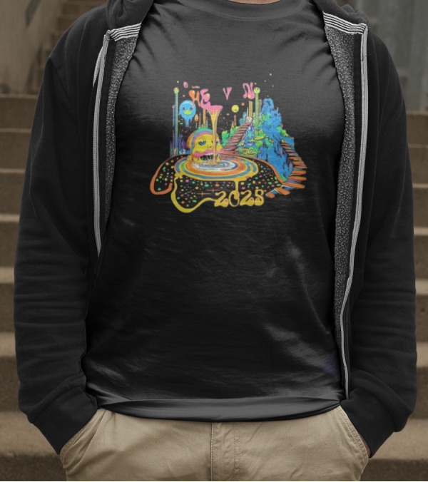 Just Like Heaven 2025 Psychedelic Cosmos Adventure T-Shirt