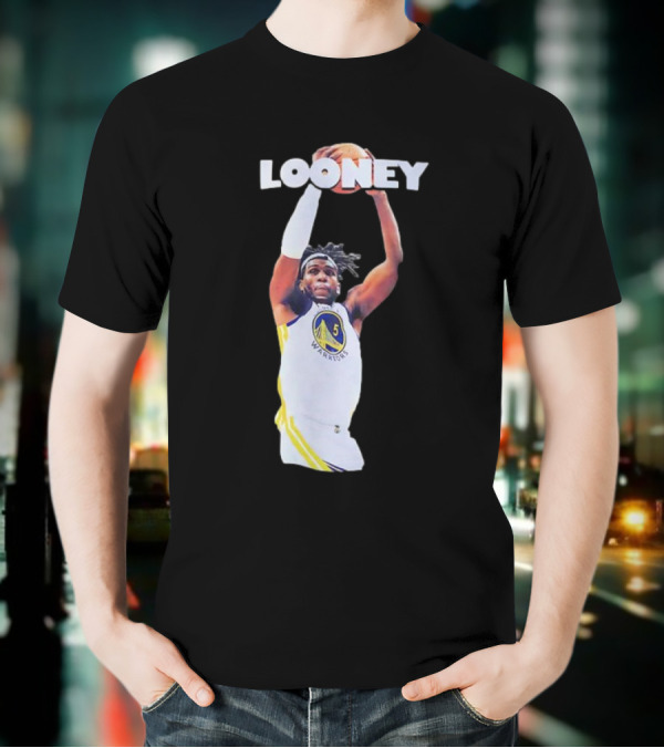 Looney Basketball Action Golden State Warriors 5 T-Shirt
