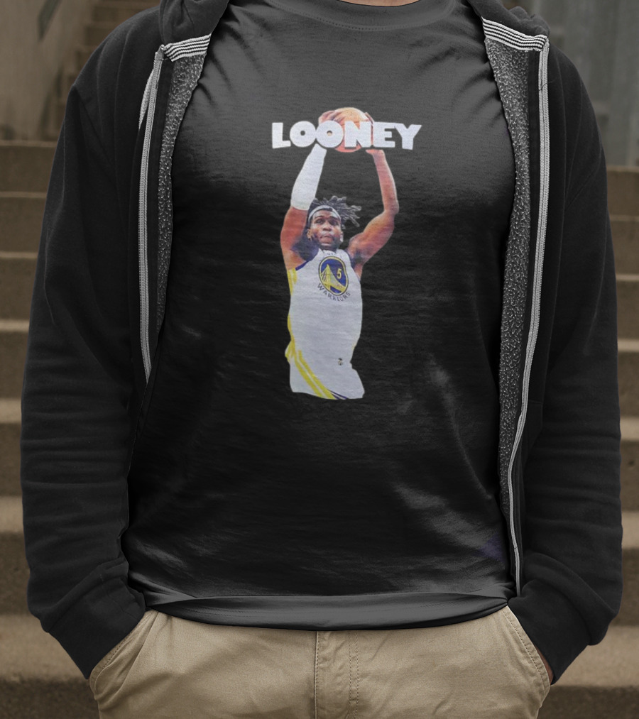 Looney Basketball Action Golden State Warriors 5 T-Shirt