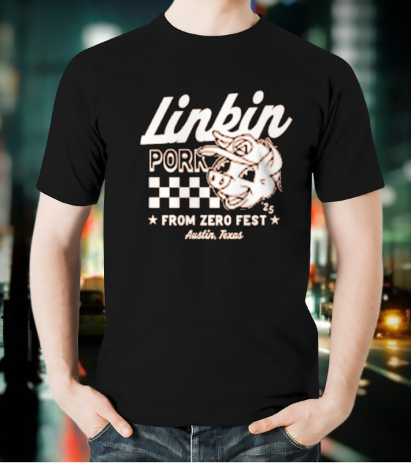 Linkin Pork From Zero Fest 25 Austin Texas T-Shirt