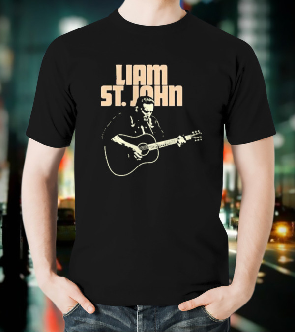 Liam St John Acoustic Guitar Performance T-Shirt