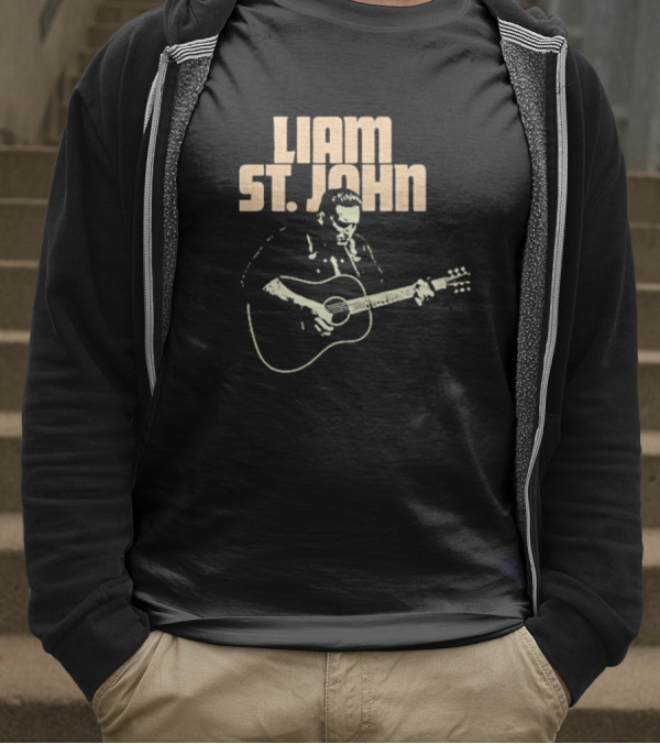 Liam St John Acoustic Guitar Performance T-Shirt