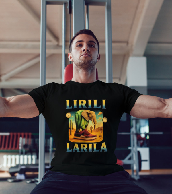 Lirili Larila Elephant Cactus Sneakers Desert S T-Shirt
