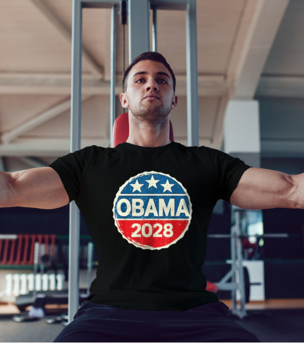 Lisa Guerrero Obama 2028 Three Star Blue Red T-Shirt