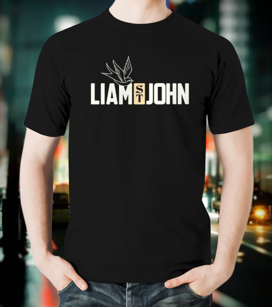 Liam St John Ride Or Die Bird Motif Typography T-Shirt