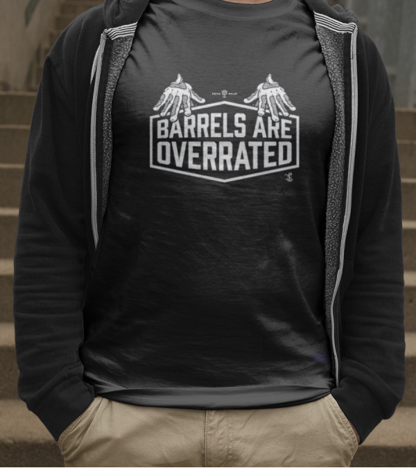 Los Angeles Dodgers Hands Barrels Are Overrated T-Shirt