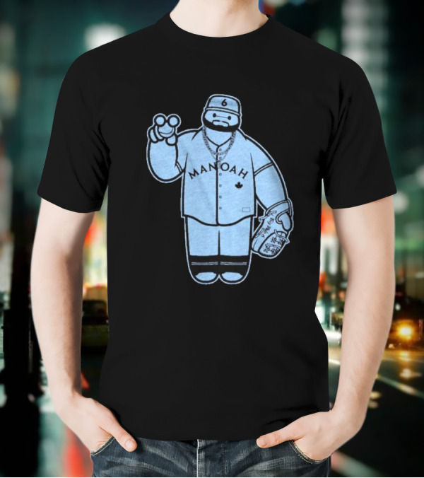 Manoah 6 Baseball Character Sports Graphic T-Shirt