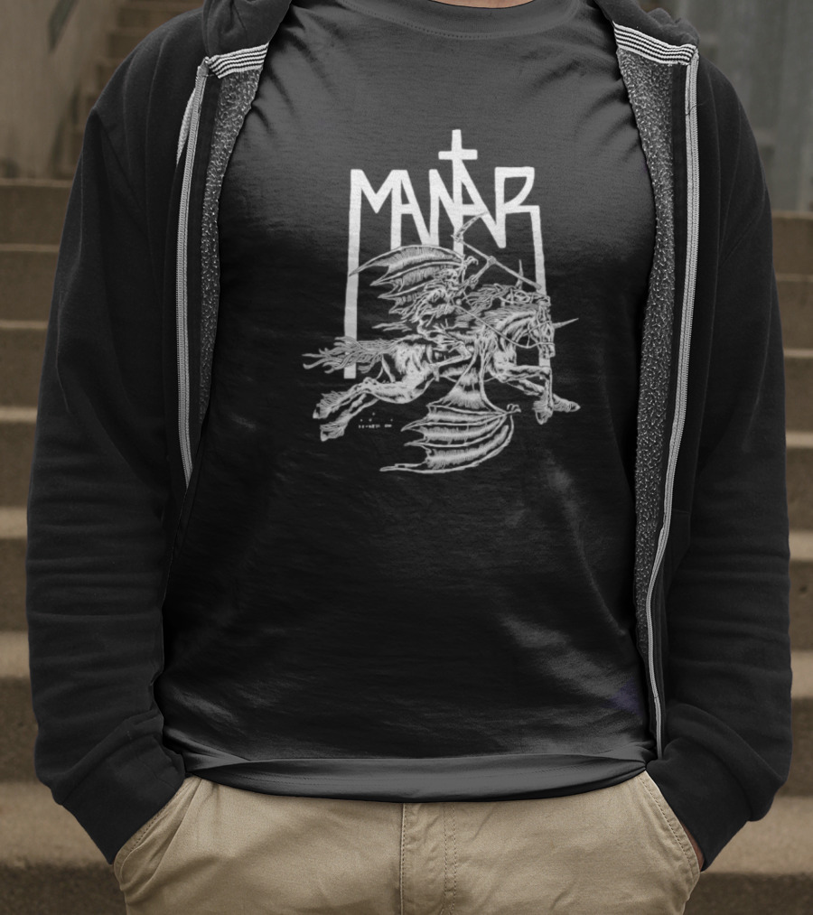 Mantar Post Apocalyptic Depression Winged Creature T-Shirt