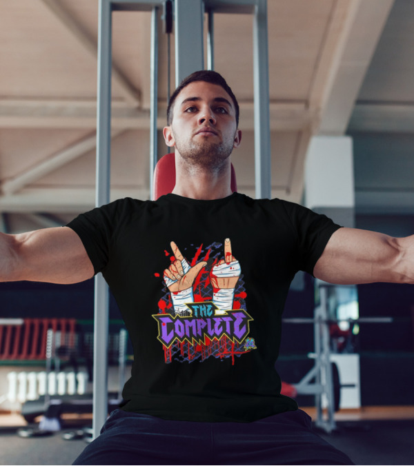 The Complete Matt Cardona Wrestling Tribute With Bloody Bandaged Hands T-Shirt