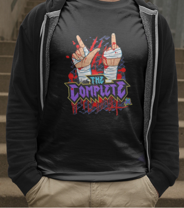 The Complete Matt Cardona Wrestling Tribute With Bloody Bandaged Hands T-Shirt