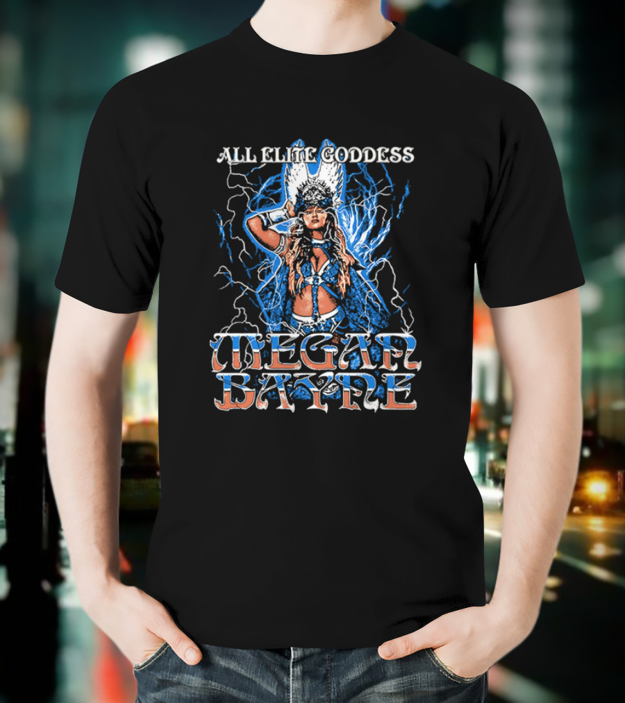All Elite Goddess Megan Bayne Professional Wrestler T-Shirt