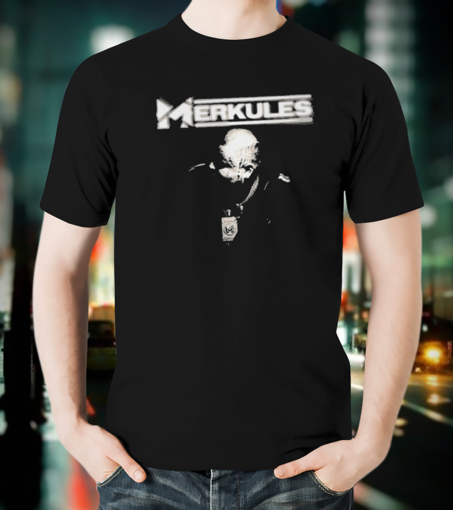 Merkules Profile Earn Respect Live Life Chain T-Shirt