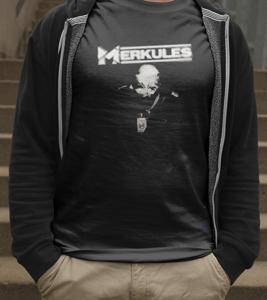 Merkules Profile Earn Respect Live Life Chain T-Shirt