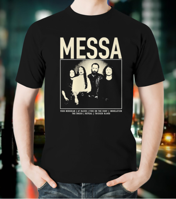 Messa Foxglove At Once Face On The Sand Unsolation The Drill I Dread Thicker Blood T-Shirt