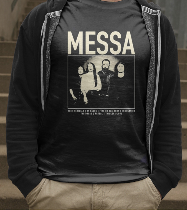 Messa Foxglove At Once Face On The Sand Unsolation The Drill I Dread Thicker Blood T-Shirt