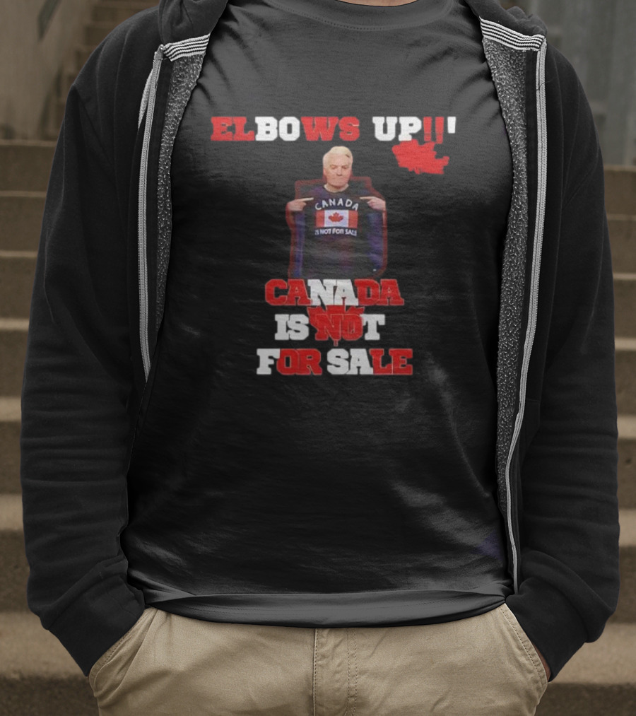Elbows Up Canada Is Not For Sale Mike Myers T-Shirt